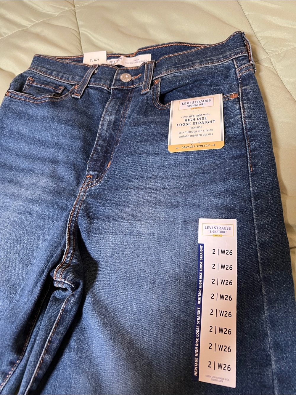 Levi’s Signature High Rise Loose Straight